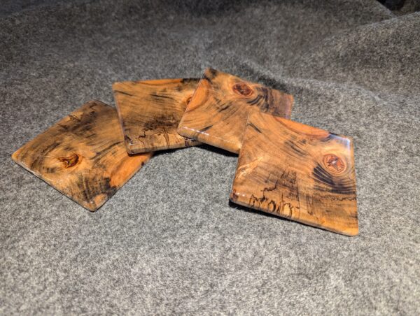 G004 End Grain Coasters (Set of 4)