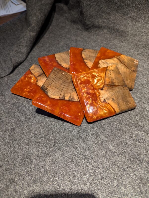 G008 End Grain Coasters (Set of 6)