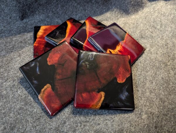 G014 Manzanita End Grain Coasters (Set of 6)