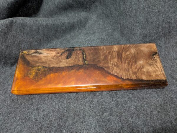 CB018 Walnut Cribbage Board Customizable
