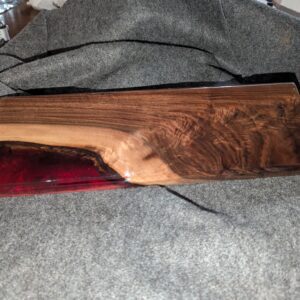 CB019 Walnut Cribbage Board (Customizable)