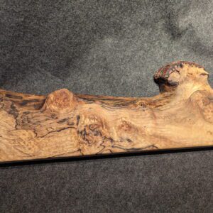 KN 102 -18" Silver Maple  with a Knob of Burl