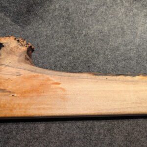 KN 100 11" Silver Maple Knife Holder with Burl Knob