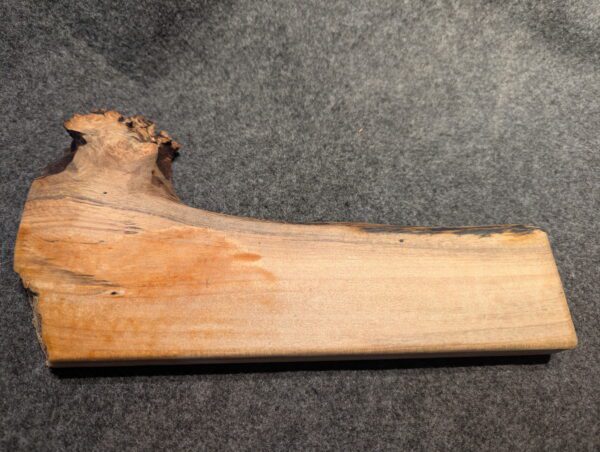 KN 100 11" Silver Maple Knife Holder with Burl Knob